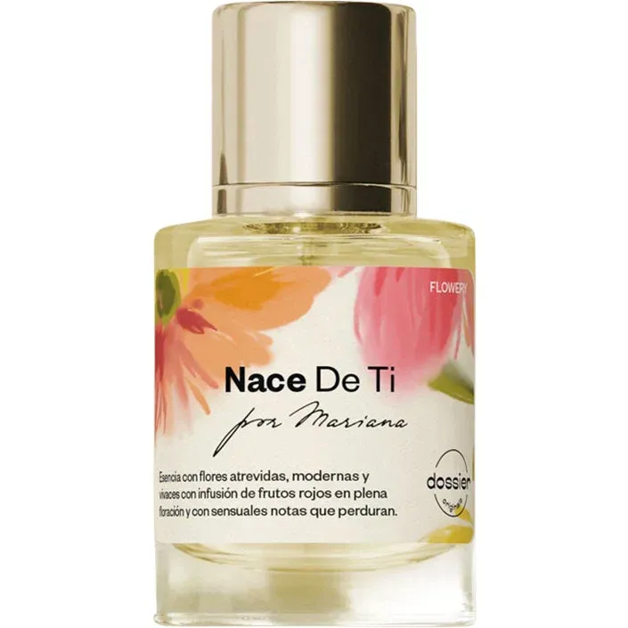 Dossier Nace de Ti perfume bottle