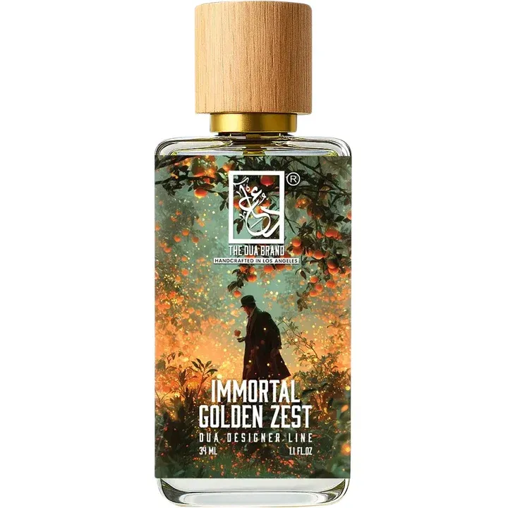 The Dua Brand Immortal Golden Zest parfüm şişesi