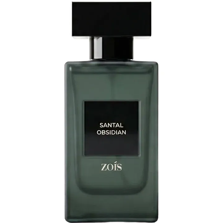 Zoís Santal Obsidian perfume bottle