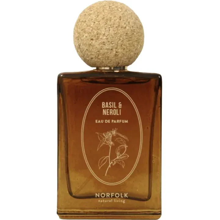 Norfolk Natural Living Basil & Neroli perfume bottle