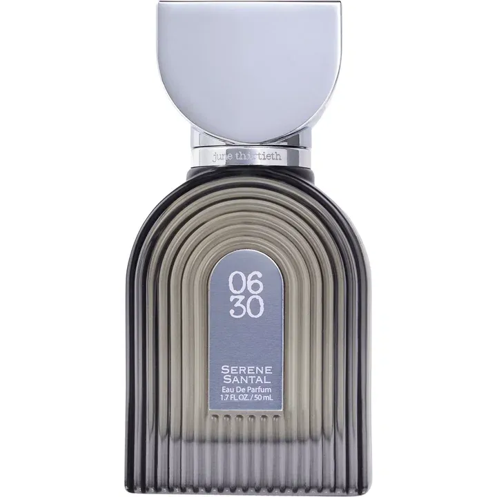 June Thirtieth Serene Santal parfüm şişesi