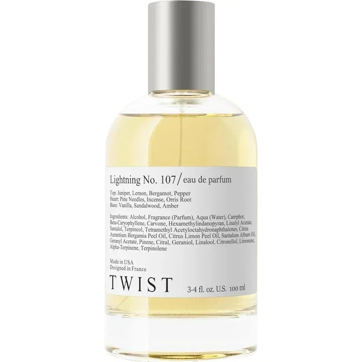 Twist Lightning No. 107 parfüm şişesi
