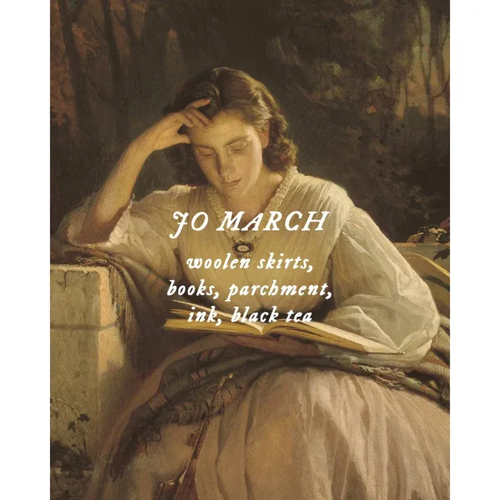 Wick Wish Jo March perfume bottle