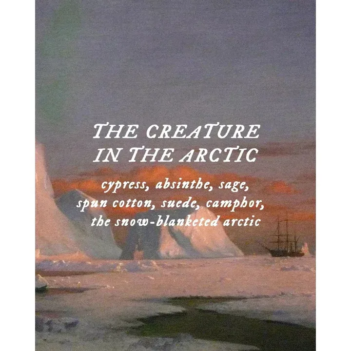 Wick Wish The Creature in the Arctic perfume bottle
