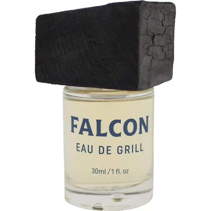 Falcon Eau de Grill parfüm şişesi