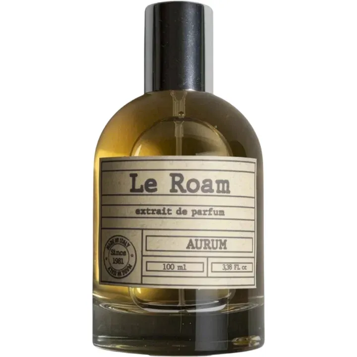 Le Roam Aurum perfume bottle