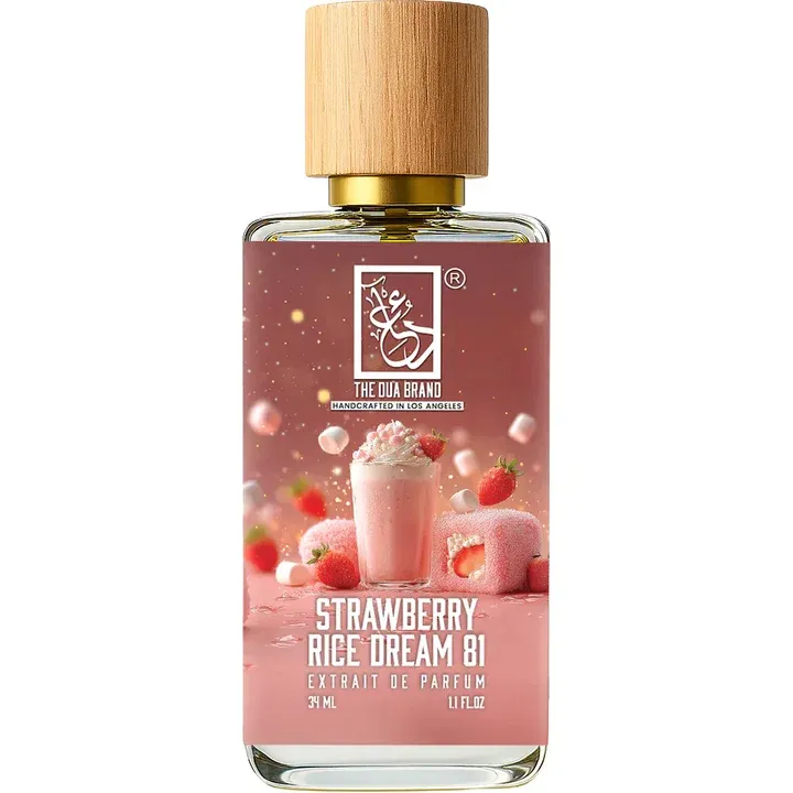 The Dua Brand Strawberry Rice Dream 81 perfume bottle