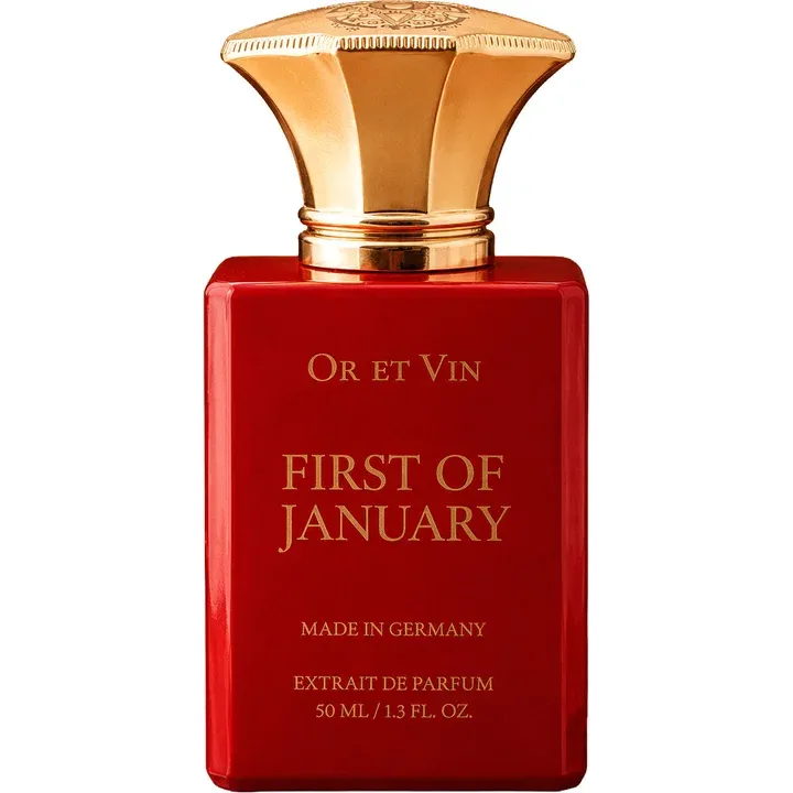 Or et Vin First of January parfüm şişesi