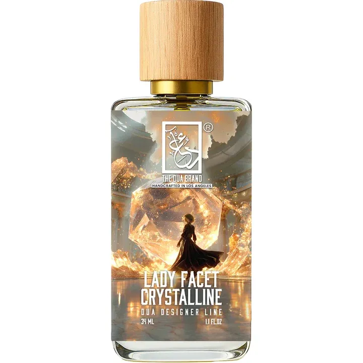 The Dua Brand Lady Facet Crystalline perfume bottle