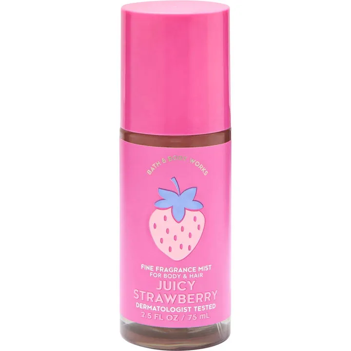 Bath & Body Works Juicy Strawberry parfüm şişesi
