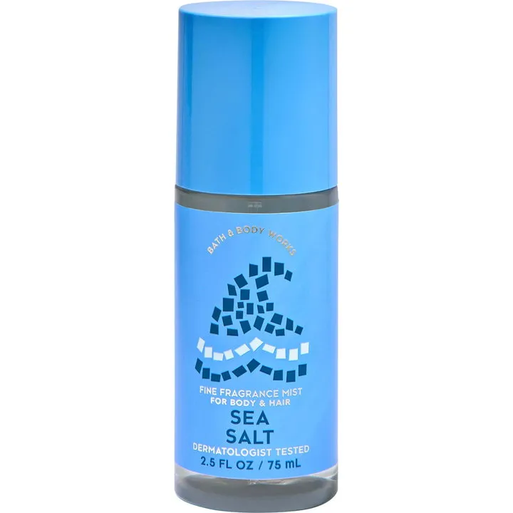 Bath & Body Works Sea Salt perfume bottle