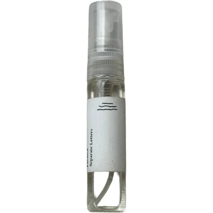 Separate Letters Parasol perfume bottle