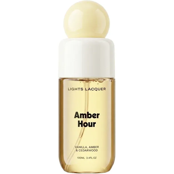 Lights Lacquer Amber Hour perfume bottle