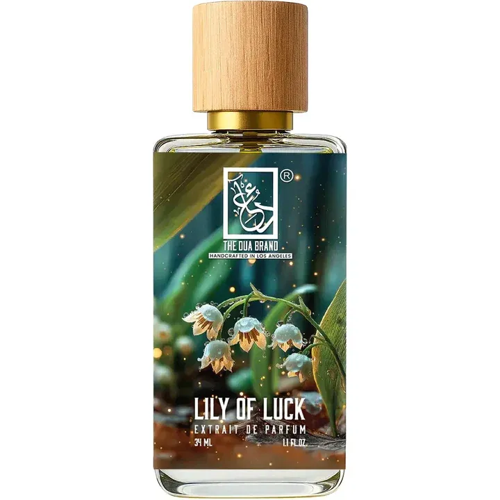 The Dua Brand Lily of Luck perfume bottle
