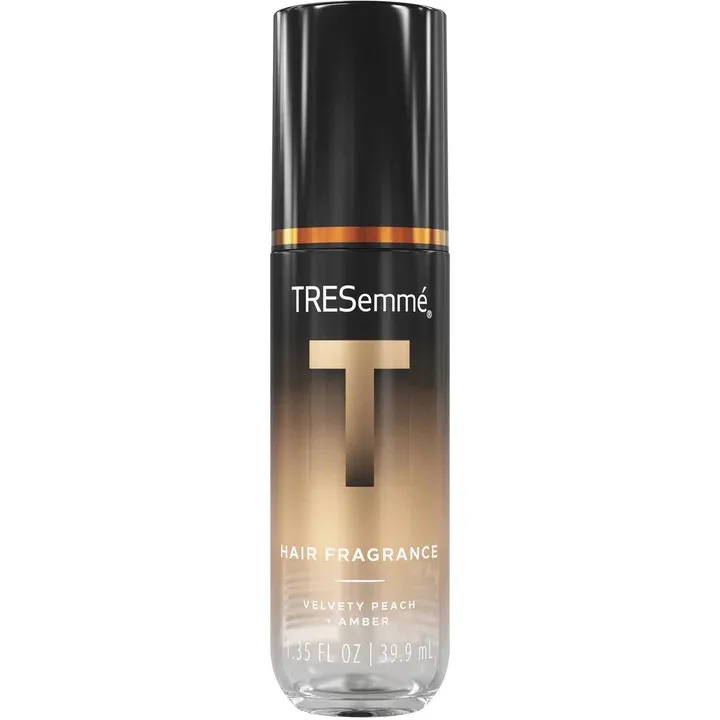 TRESemmé Velvety Peach + Amber parfüm şişesi