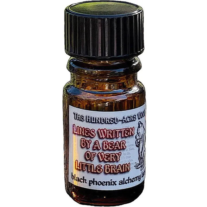 Black Phoenix Alchemy Lab Lines Written by a Bear of Very Little Brain perfume bottle