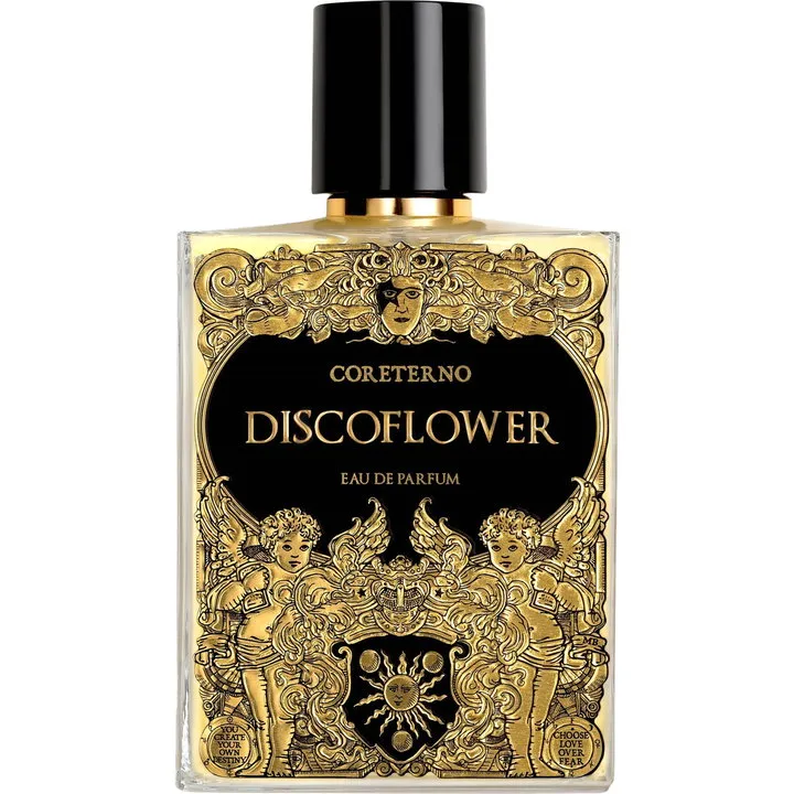 Coreterno Discoflower parfüm şişesi