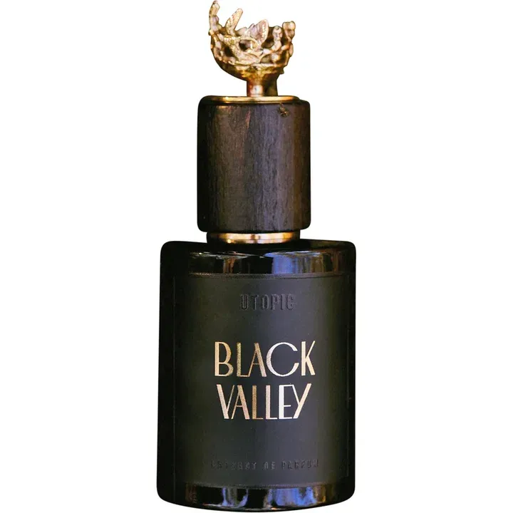 Utopic Black Valley perfume bottle