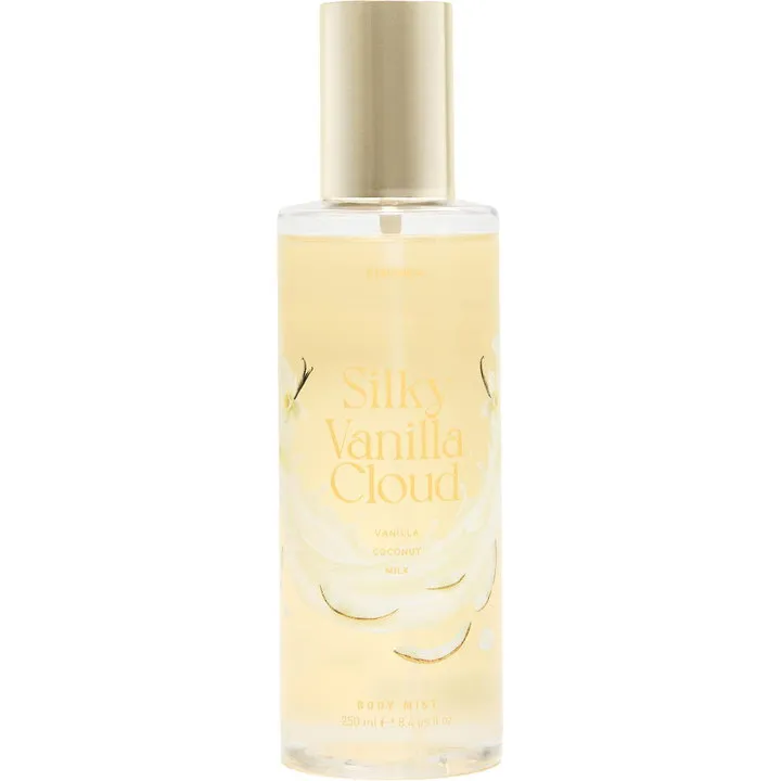 Bershka Silky Vanilla Cloud perfume bottle