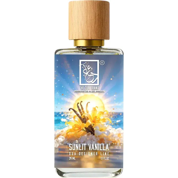 The Dua Brand Sunlit Vanilla perfume bottle
