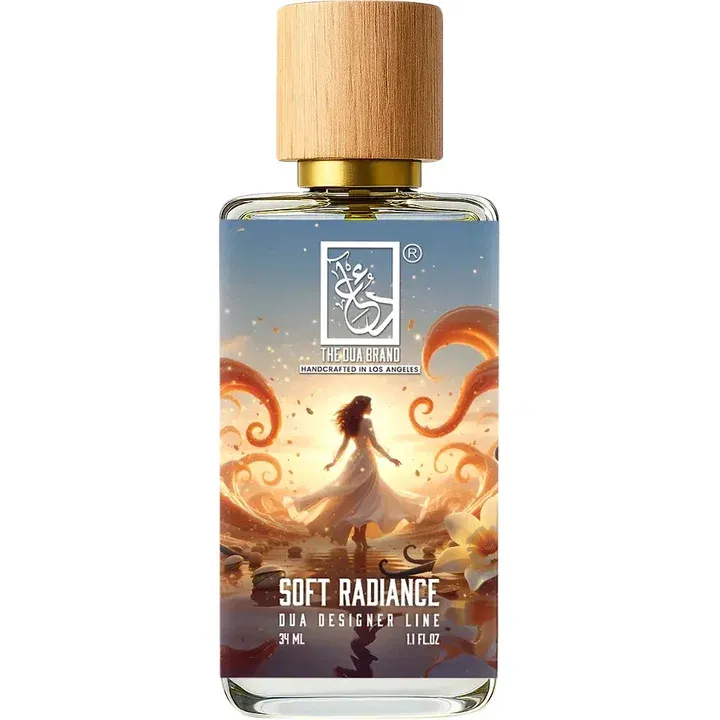 The Dua Brand Soft Radiance perfume bottle