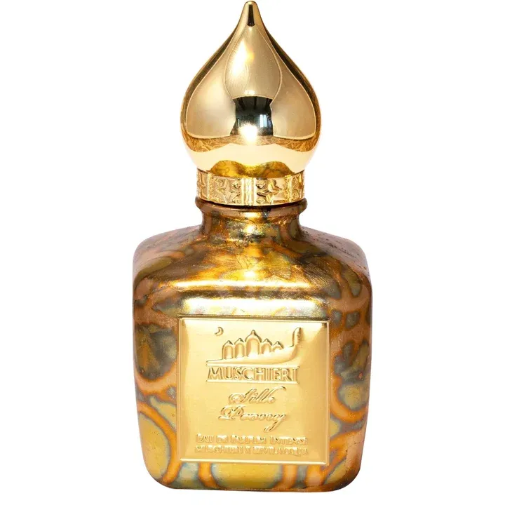 Muschieri Silk Peony - Variegato Murano perfume bottle