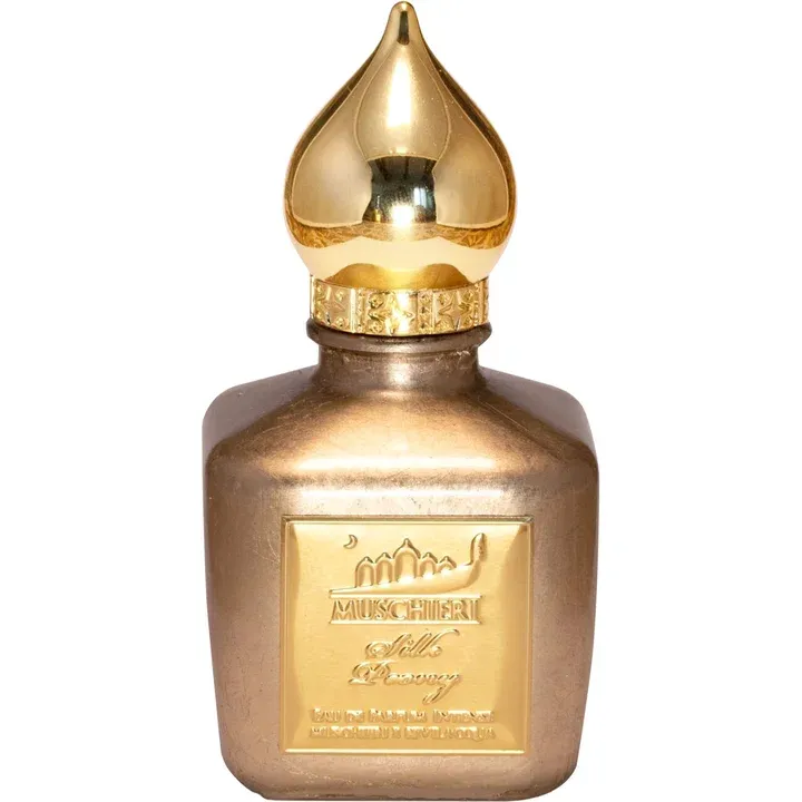 Muschieri Silk Peony - Oro 22 kt Moon perfume bottle