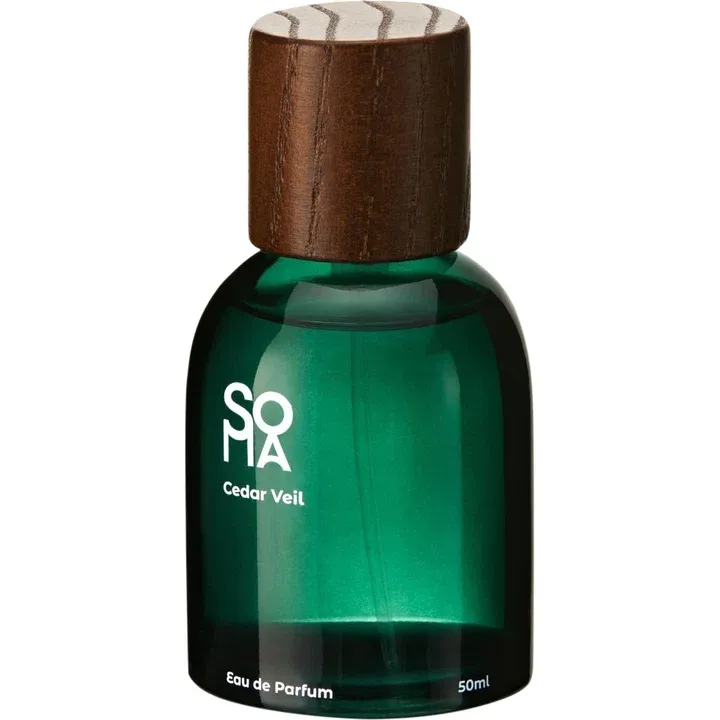 Soma Fragrances Cedar Veil perfume bottle