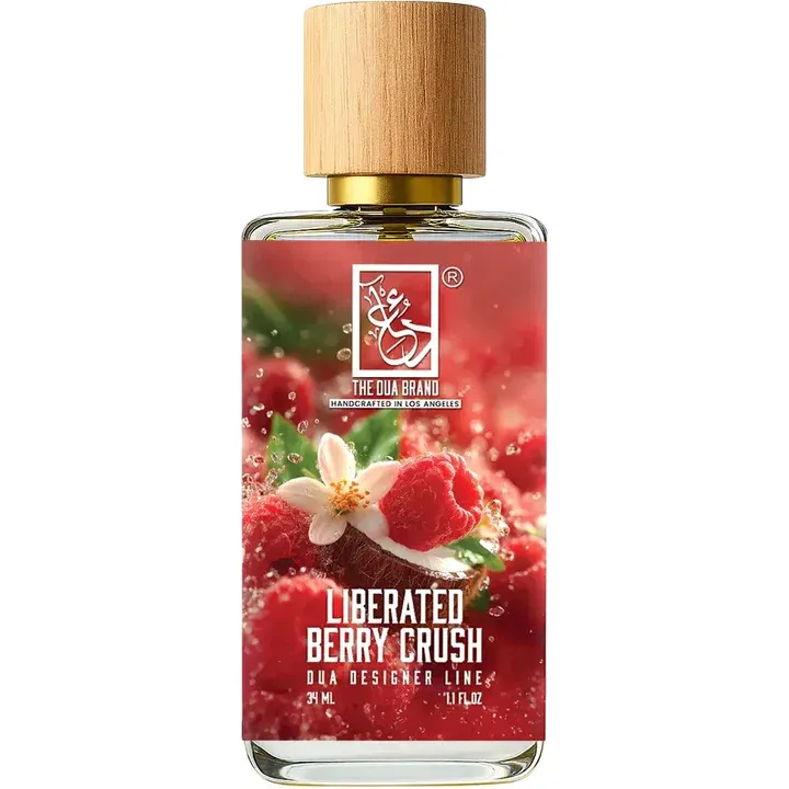 The Dua Brand Liberated Berry Crush perfume bottle