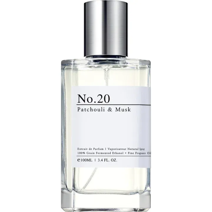 Nichic No.20 Patchouli & Musk perfume bottle