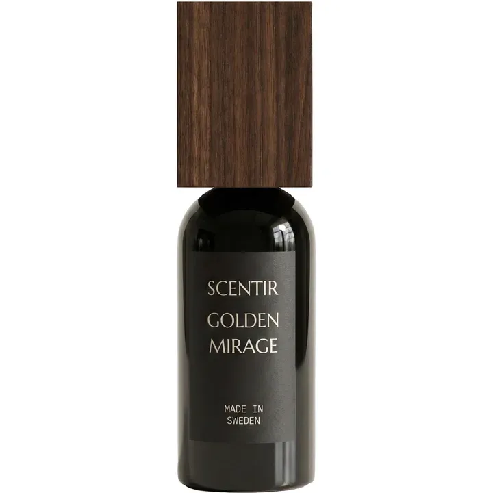 Scentir Golden Mirage parfüm şişesi