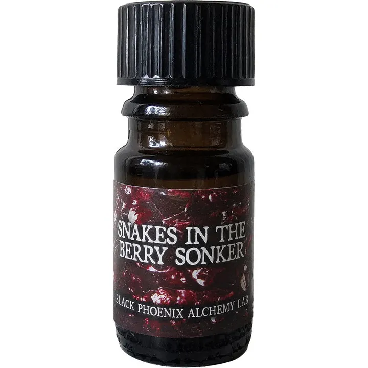 Black Phoenix Alchemy Lab Snakes in the Berry Sonker parfüm şişesi