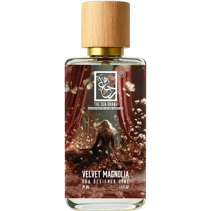 The Dua Brand Velvet Magnolia perfume bottle
