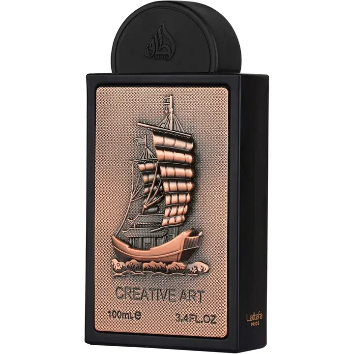 Lattafa Pride Creative Art perfume bottle