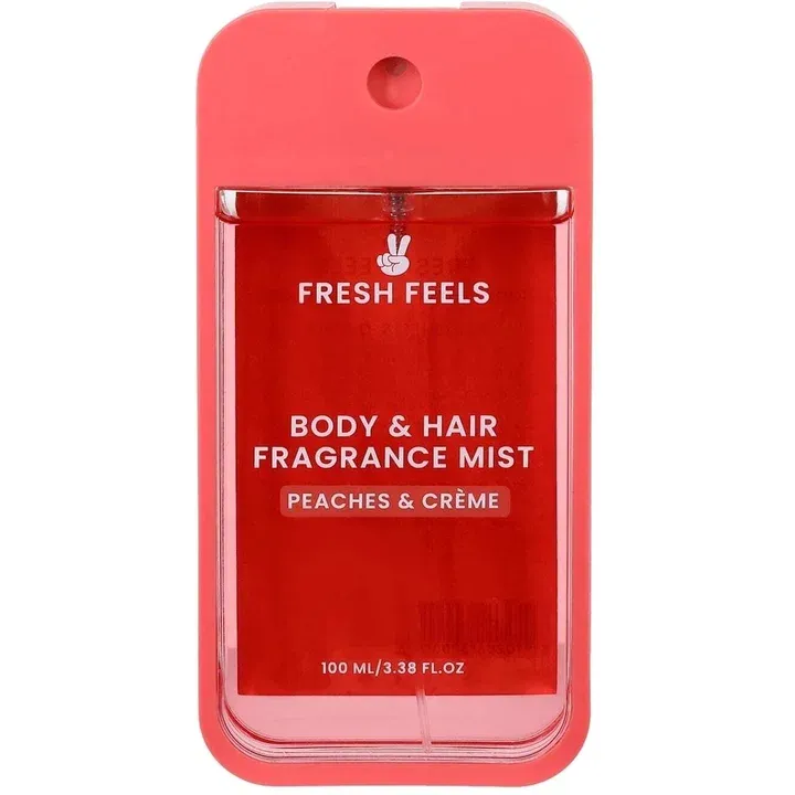 Fresh Feels Peaches & Crème perfume bottle