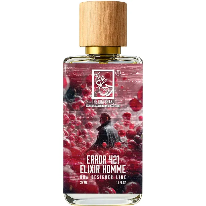The Dua Brand Error 421 Elixir Homme perfume bottle