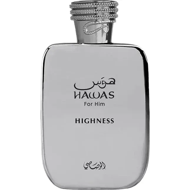 Rasasi Hawas Highness / هوس Highness perfume bottle