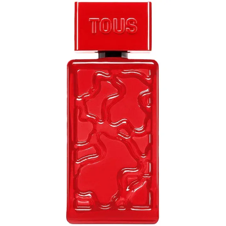 Tous Kaos in Red perfume bottle
