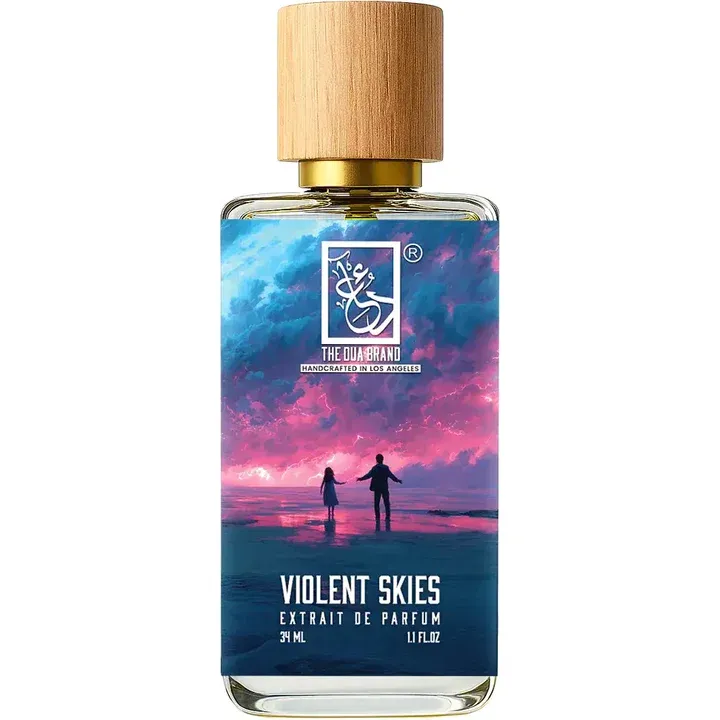 The Dua Brand Violent Skies parfüm şişesi