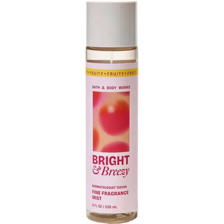 Bath & Body Works Bright & Breezy perfume bottle