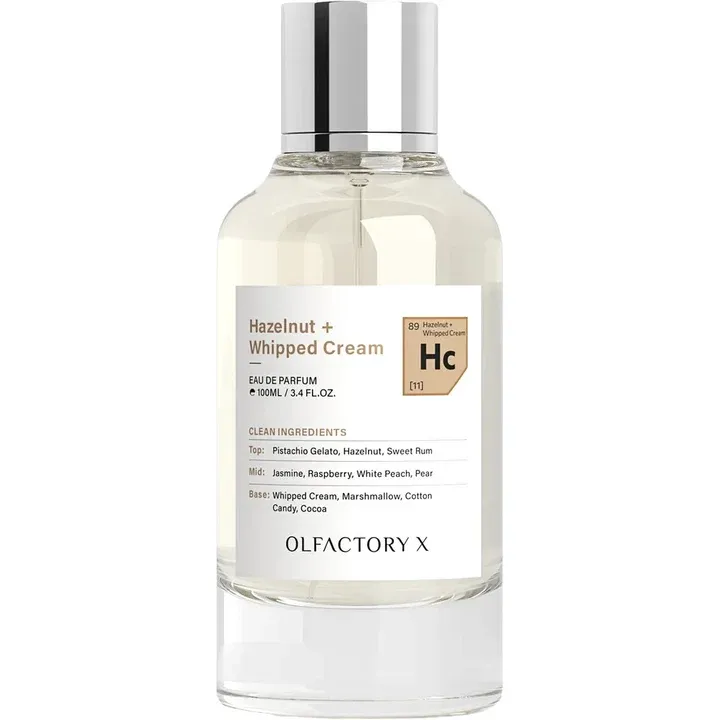 Olfactory X Hazelnut + Whipped Cream parfüm şişesi