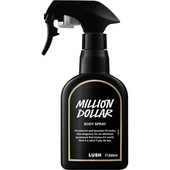 Lush Million Dollar perfume bottle