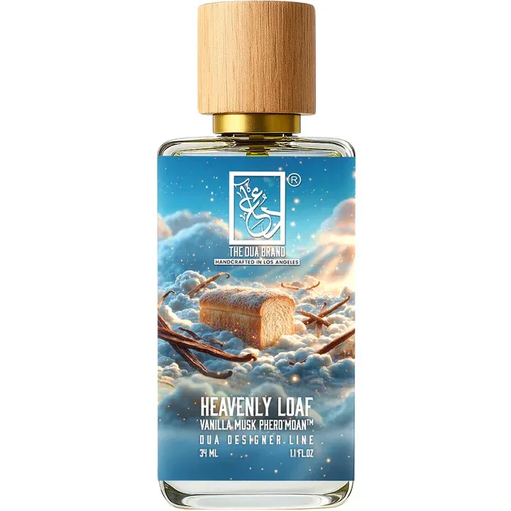 The Dua Brand Heavenly Loaf Vanilla Musk Phero'Moan™ perfume bottle