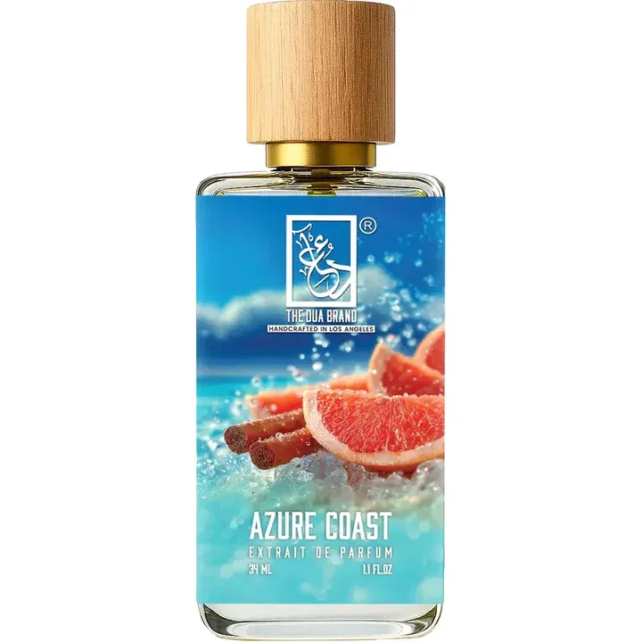The Dua Brand Azure Coast perfume bottle
