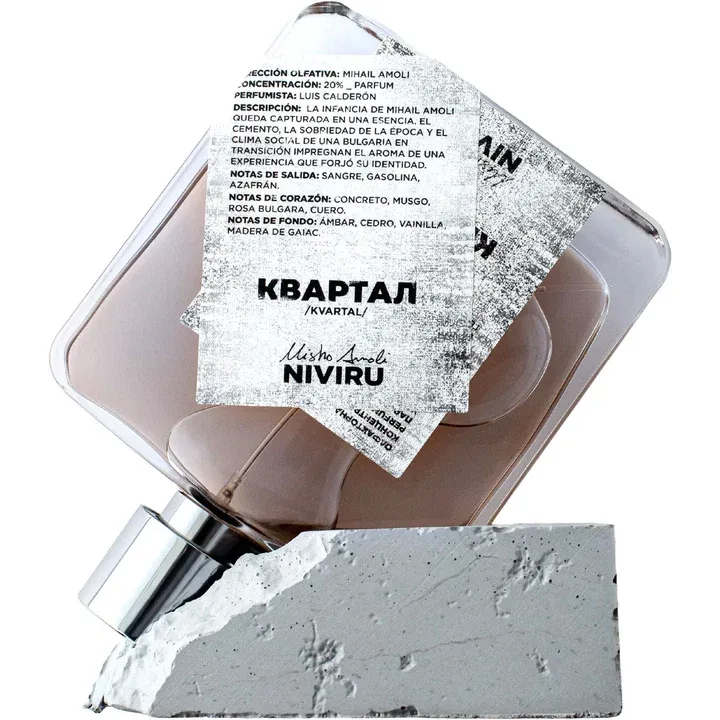 Niviru Kvartal / Квaртал parfüm şişesi