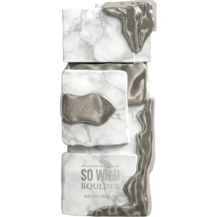 Le Bonheur Perfumes So Wild Boulder perfume bottle
