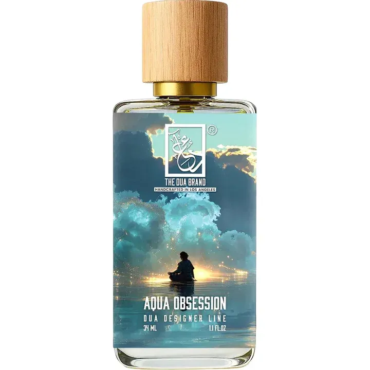 The Dua Brand Aqua Obsession perfume bottle