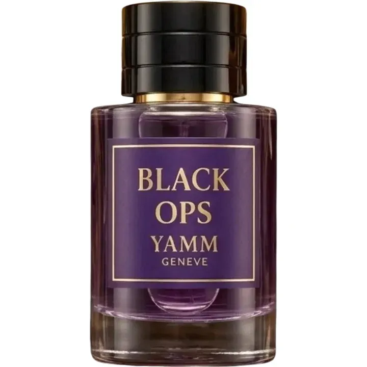 Yamm Genève Black Ops perfume bottle