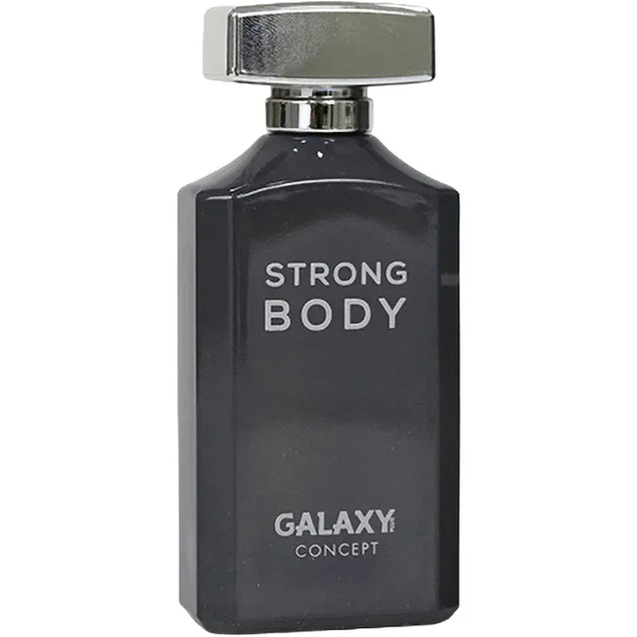 Galaxy Plus Strong Body perfume bottle