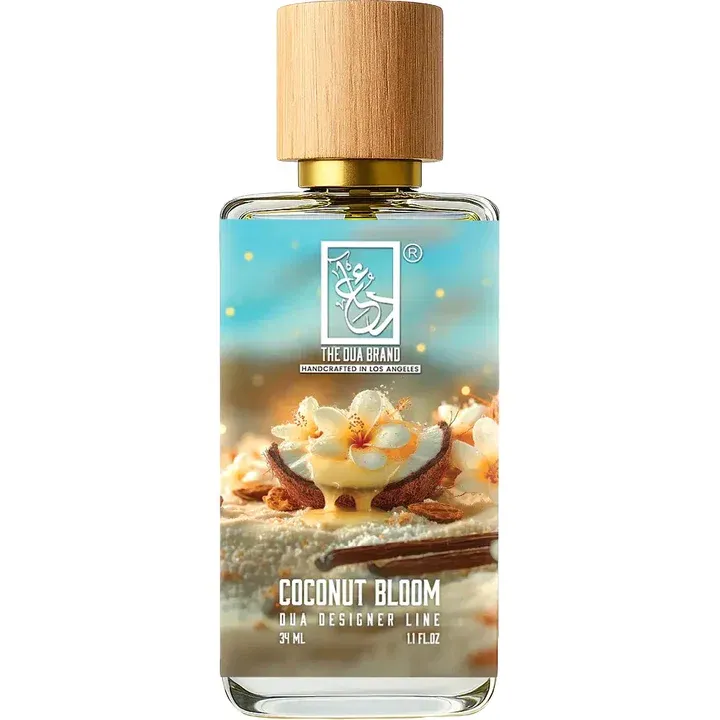 The Dua Brand Coconut Bloom perfume bottle
